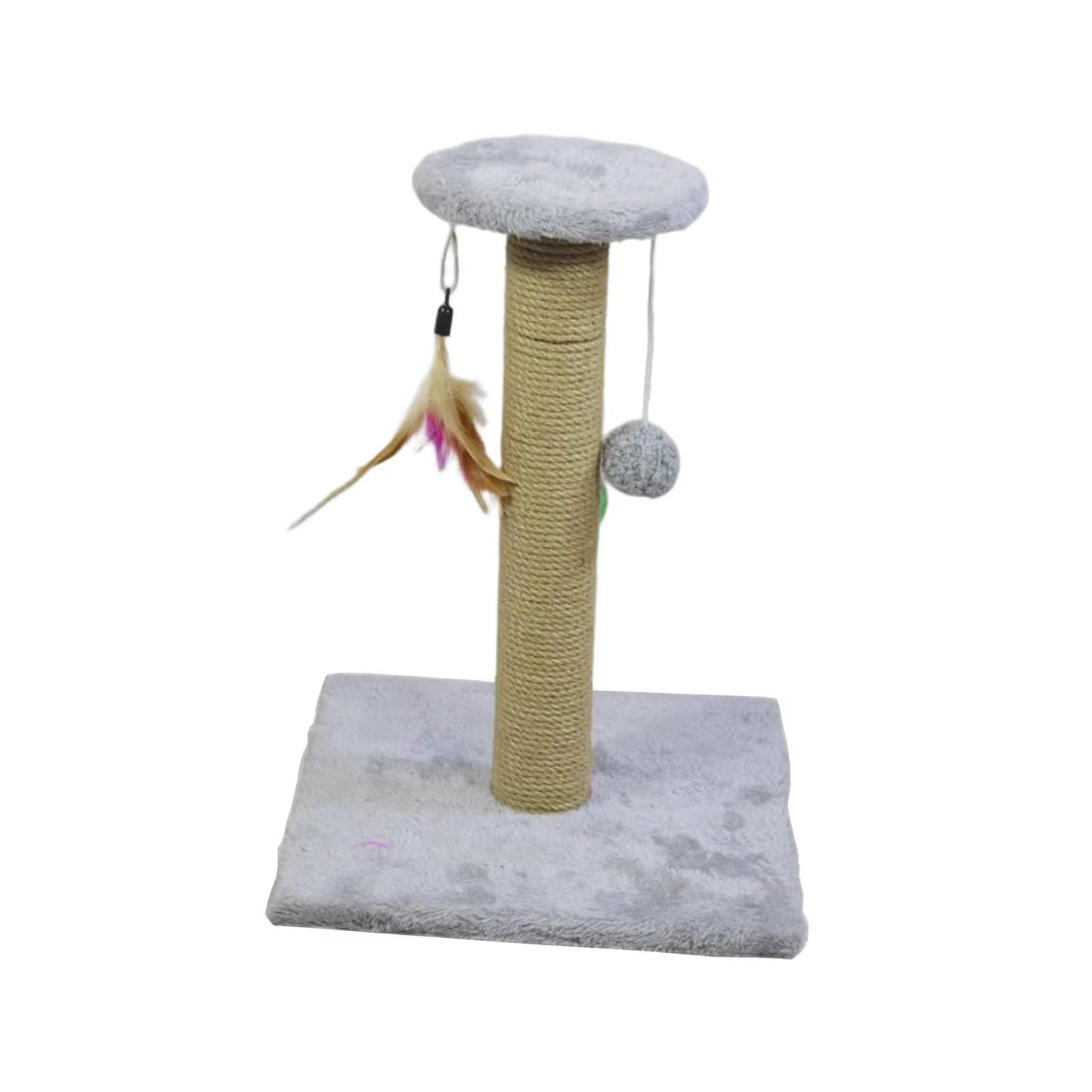 Cat Scratching Post Premium Sisal Rope Scratcher Scratch Post Protecting Your Furniture Durable Climbing for Small Cats Kittens
