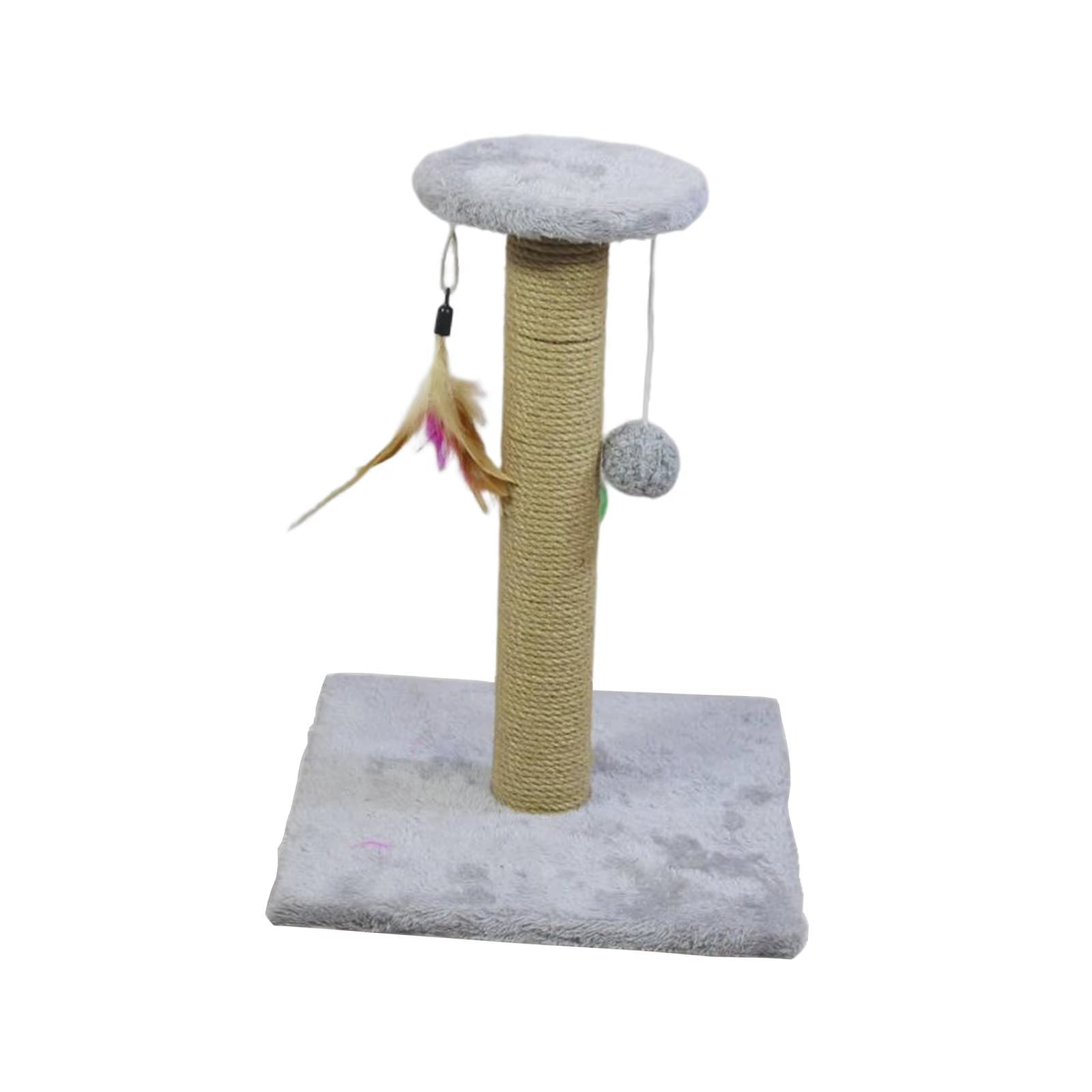 Cat Scratching Post Premium Sisal Rope Scratcher Scratch Post Protecting Your Furniture Durable Climbing for Small Cats Kittens