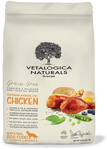 Naturals Premium Quality Grain Free Chicken Adult Dry Dog Food 3 Kg