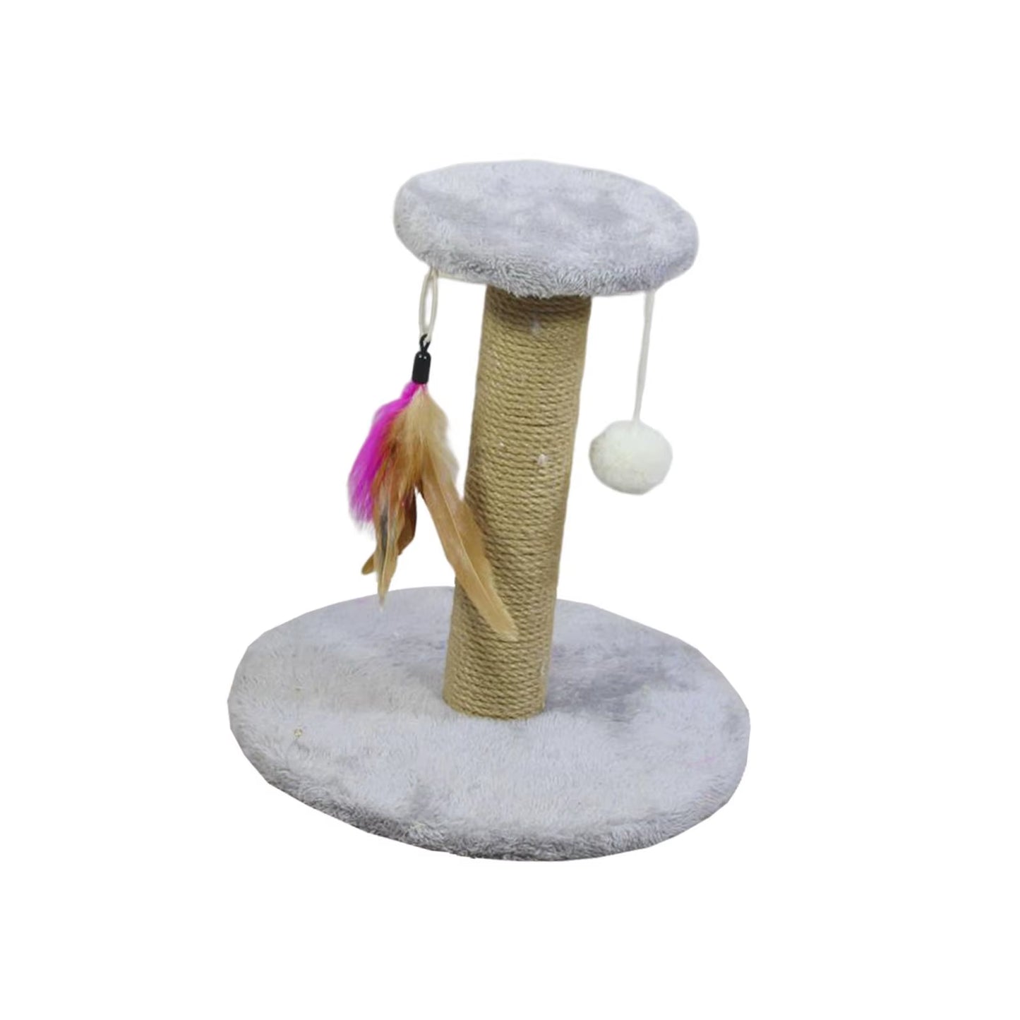 Cat Scratching Post Premium Sisal Rope Scratcher Scratch Post Protecting Your Furniture Durable Climbing for Small Cats Kittens