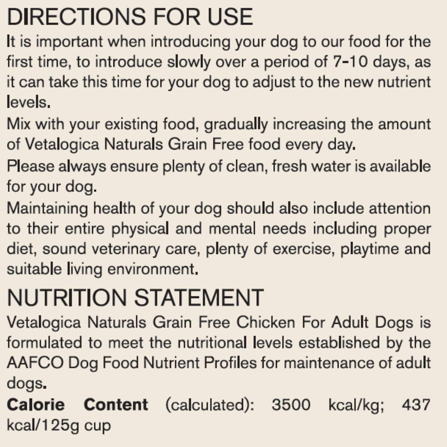 Naturals Premium Quality Grain Free Chicken Adult Dry Dog Food 13 Kg