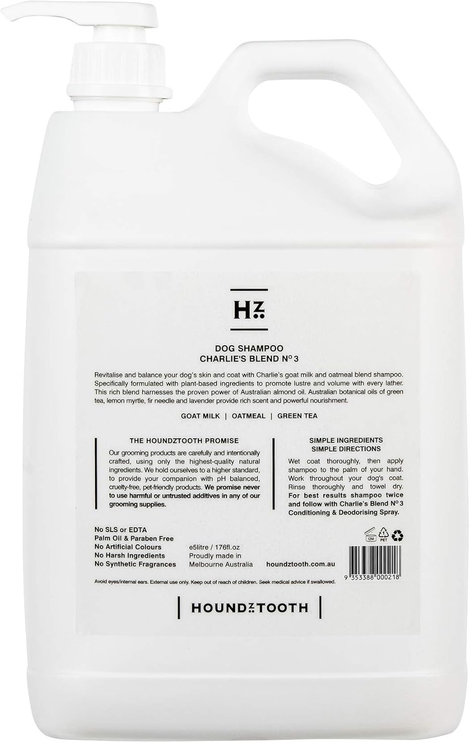 Charlie Blend No.3 Goat Milk Dog Shampoo
