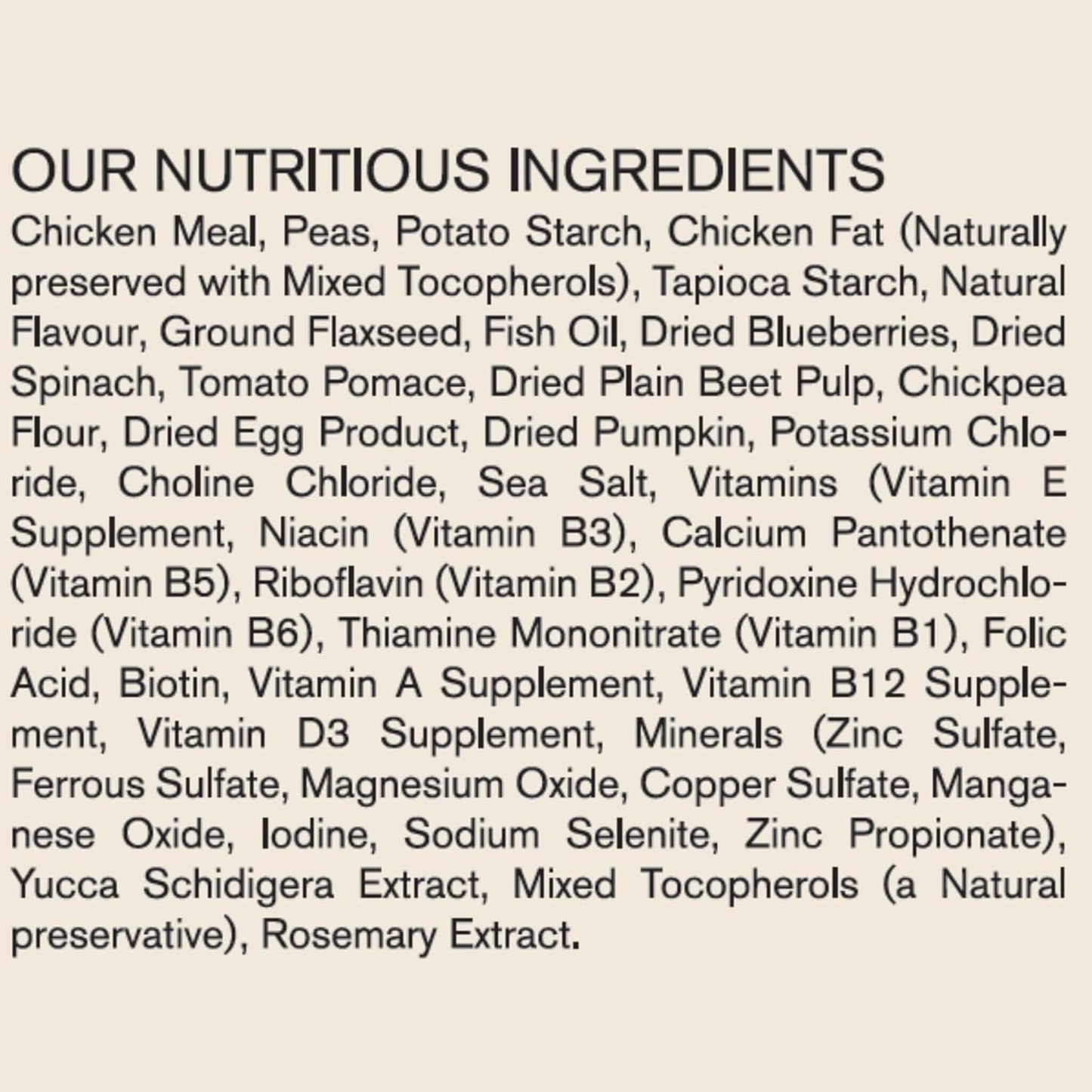 Naturals Premium Quality Grain Free Chicken Adult Dry Dog Food 13 Kg