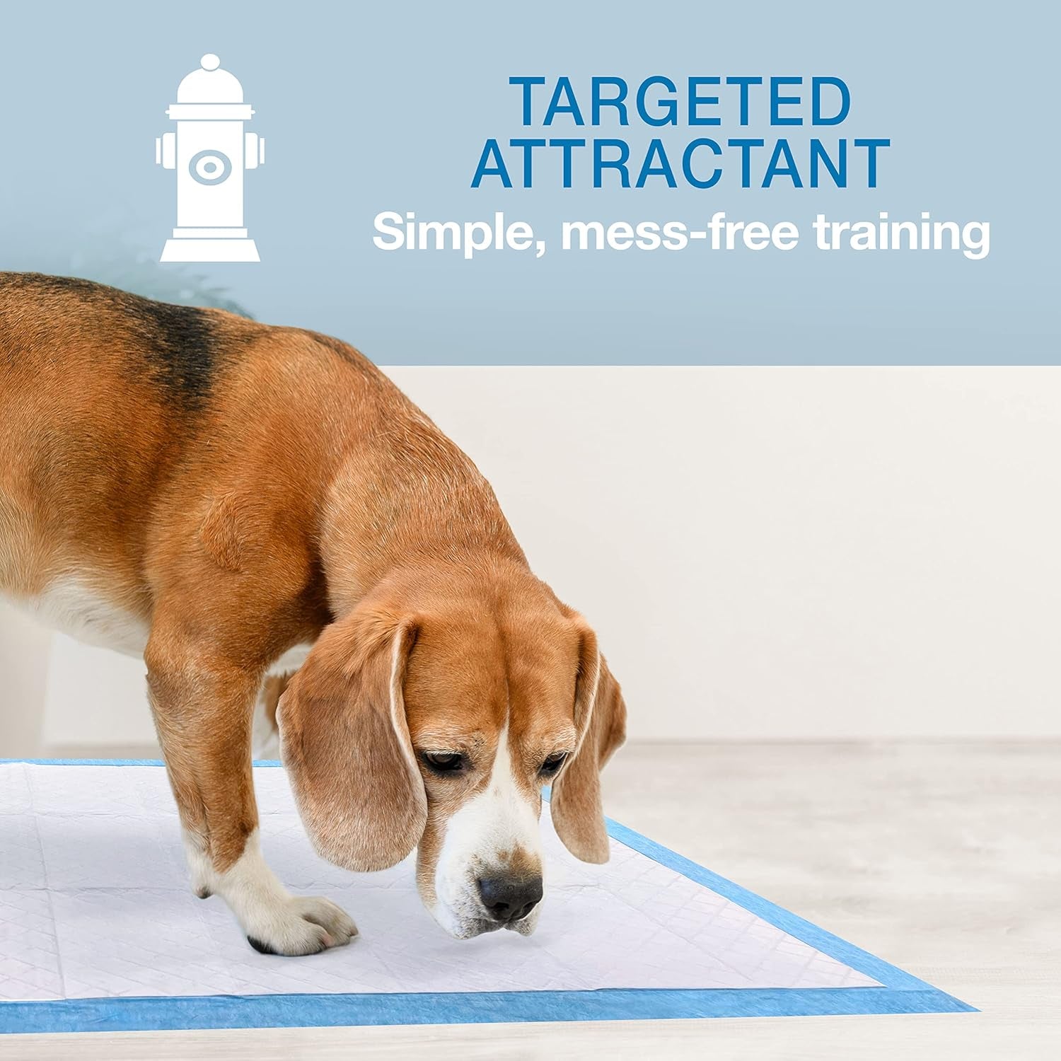 Wee-Wee Odor Control Advanced Formula Unscented Pee Pads for Dogs & Puppies, Leak-Proof Housebreaking Potty Training Floor Protection, 22" X 23", 100 Count