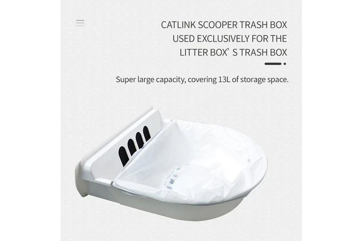 2X 20Pc Catlink Waste Storage Bags for Scooper Self-Clean Smart Cat Litter Box