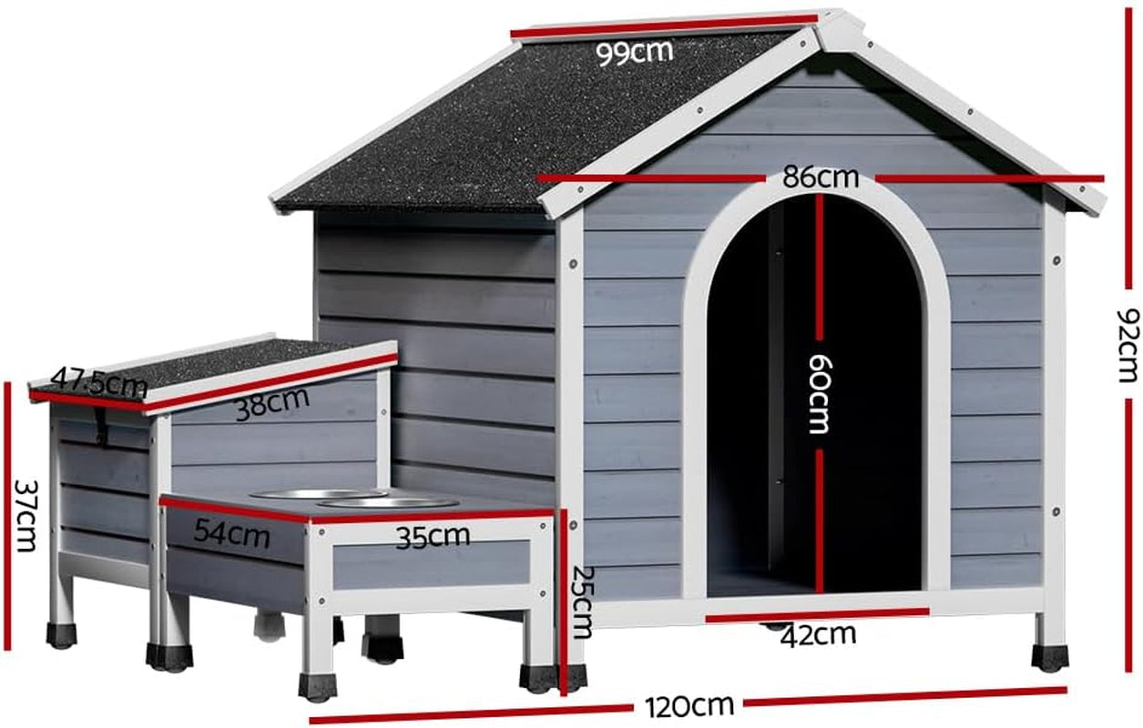 Dog Kennel House Large Wooden Outdoor Pet Kennels Indoor Puppy Cabin