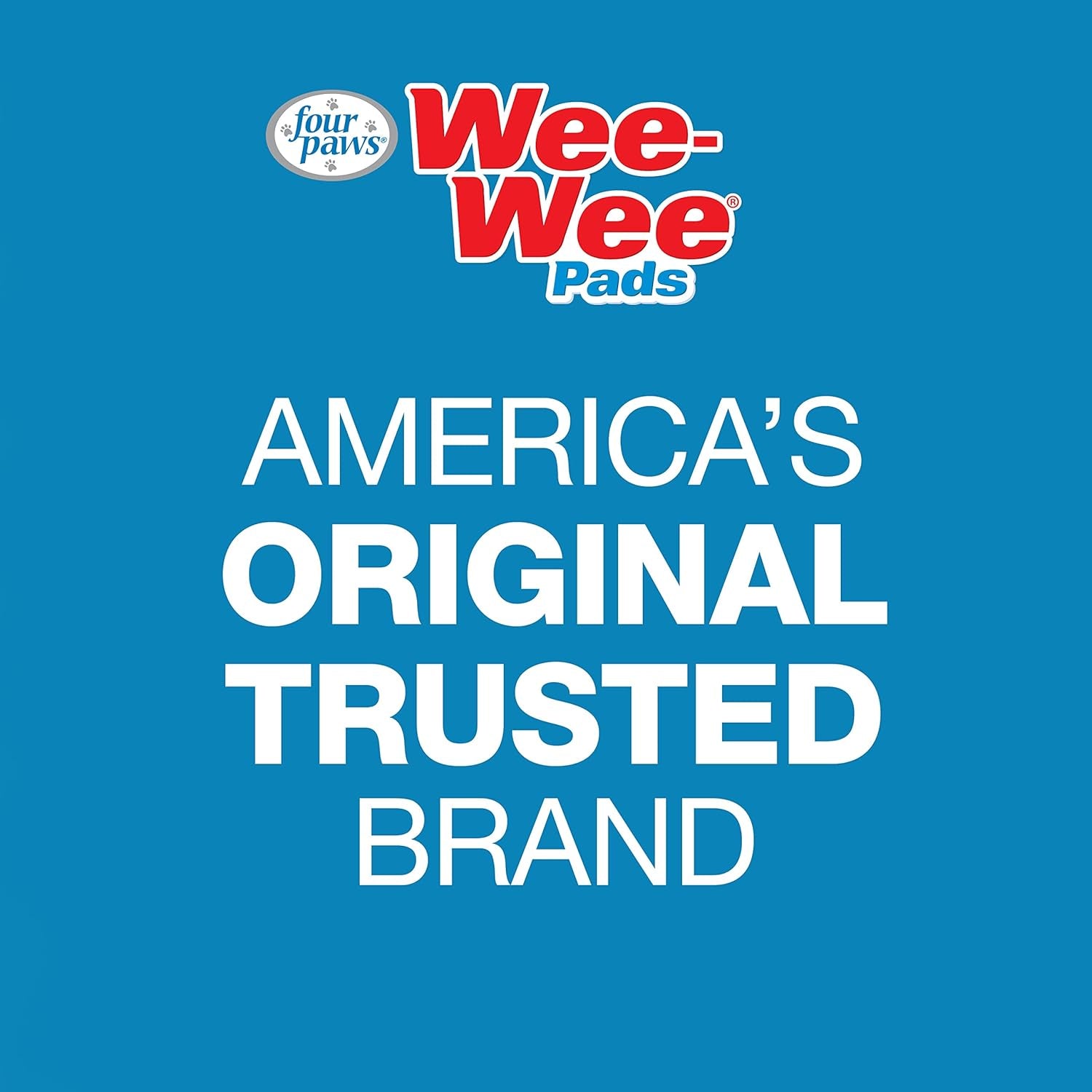 Wee-Wee Odor Control Advanced Formula Unscented Pee Pads for Dogs & Puppies, Leak-Proof Housebreaking Potty Training Floor Protection, 22" X 23", 100 Count