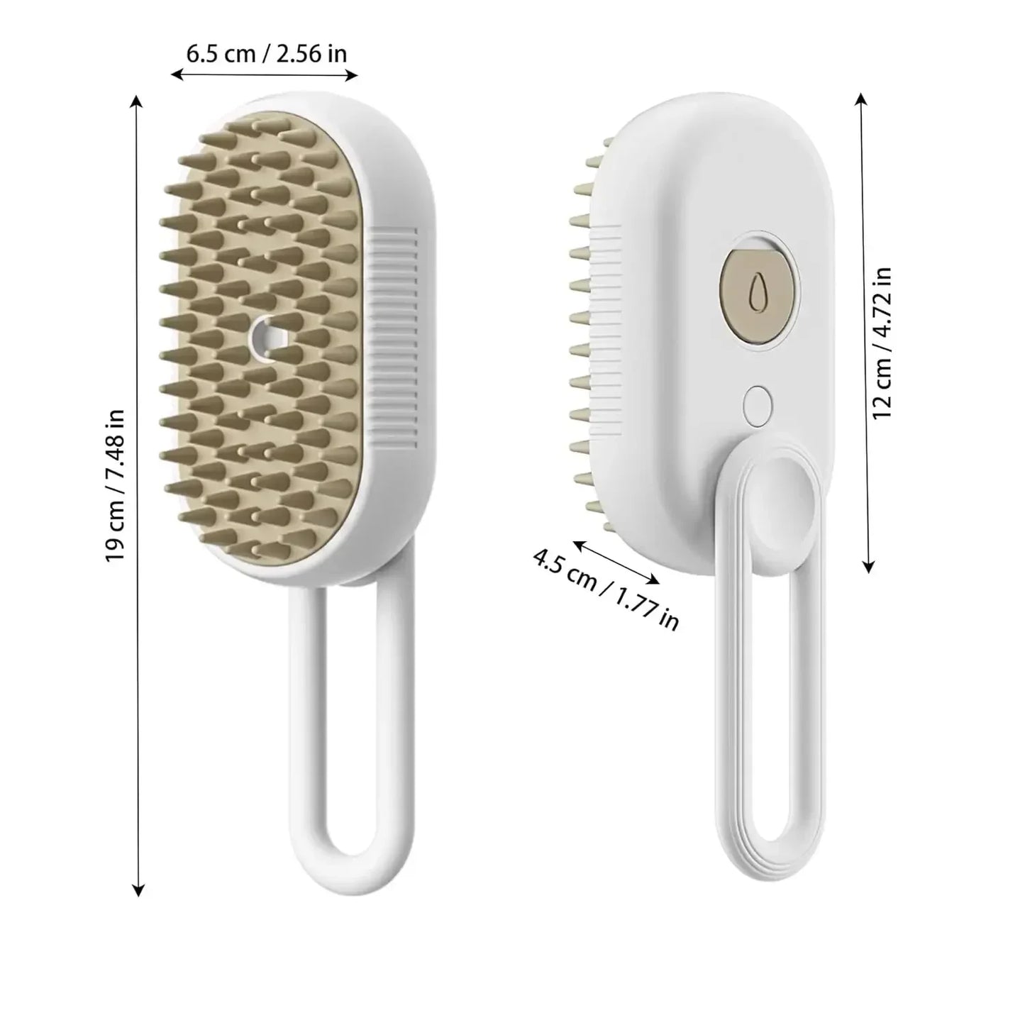 Steam Brush Scratcher for Cats Steam 3 in 1 Pet Brush Cat Steam Brush Comb Dog Brushes Electric Spray Cat Brushes Massage Comb