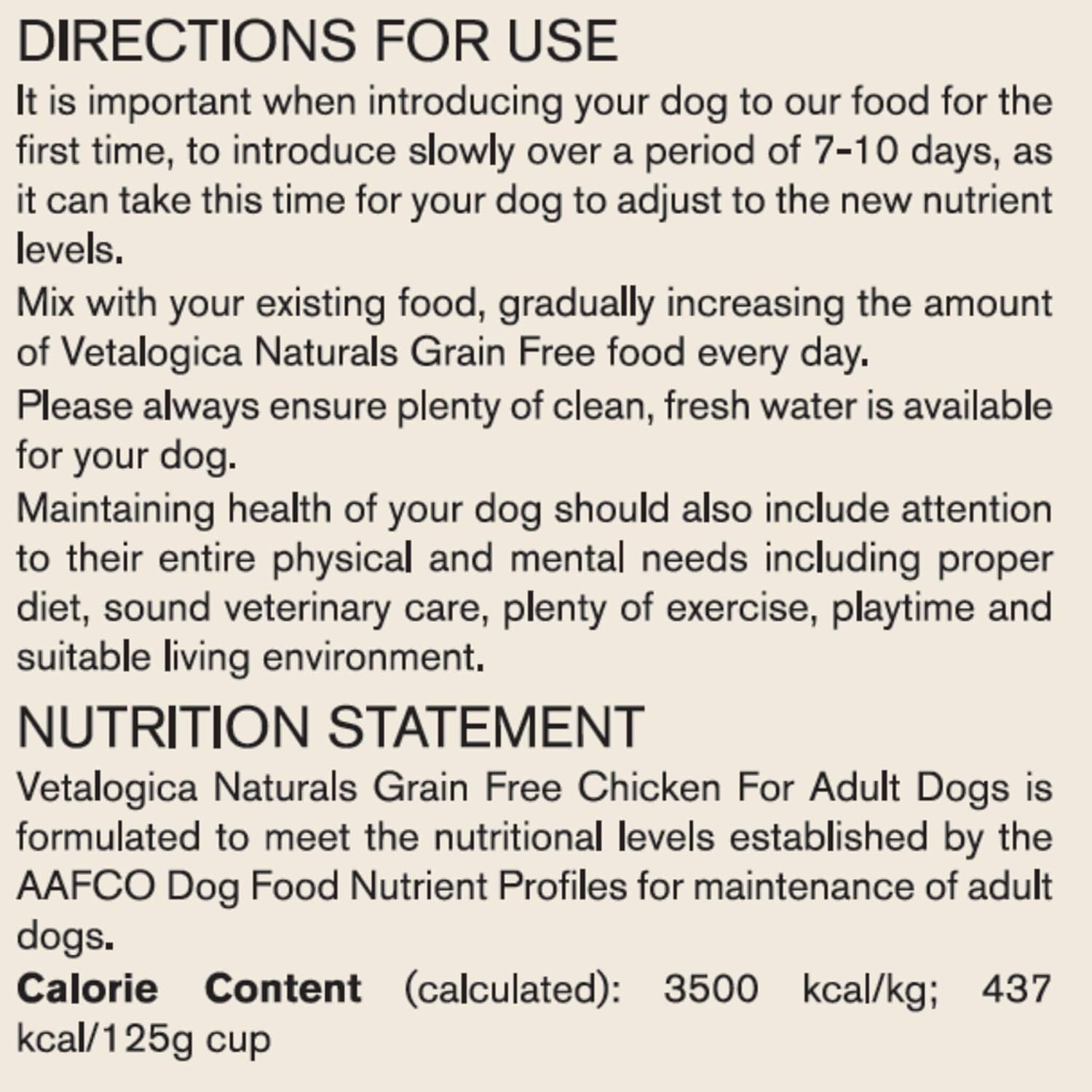 Naturals Premium Quality Grain Free Chicken Adult Dry Dog Food 13 Kg