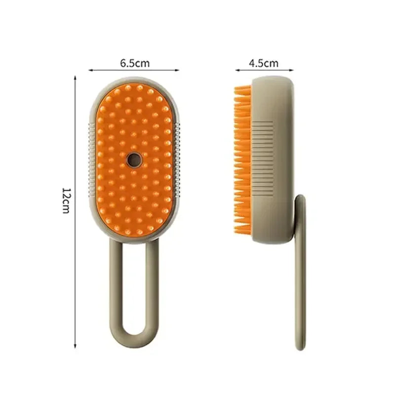 Steam Brush Scratcher for Cats Steam 3 in 1 Pet Brush Cat Steam Brush Comb Dog Brushes Electric Spray Cat Brushes Massage Comb