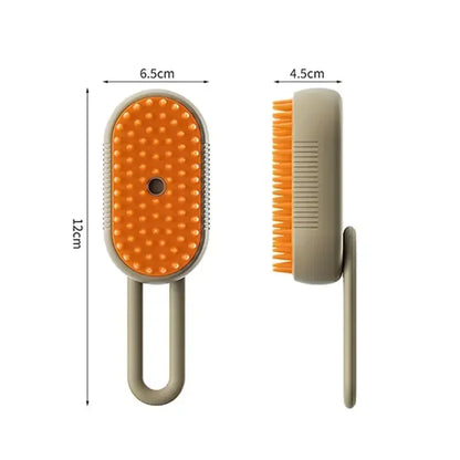 Steam Brush Scratcher for Cats Steam 3 in 1 Pet Brush Cat Steam Brush Comb Dog Brushes Electric Spray Cat Brushes Massage Comb