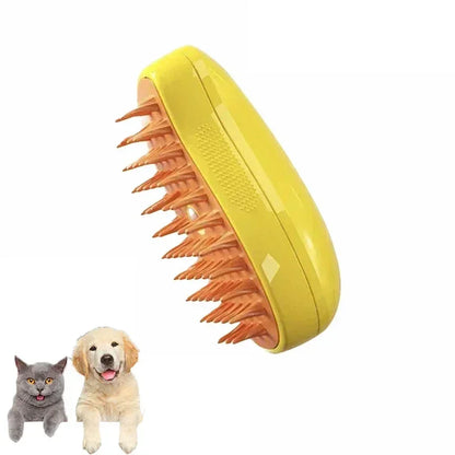 Steam Brush Scratcher for Cats Steam 3 in 1 Pet Brush Cat Steam Brush Comb Dog Brushes Electric Spray Cat Brushes Massage Comb