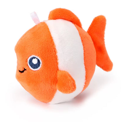 Cat Toys Sound Clown Fish Cat Toys Self-Exciting and Teasing Cat Stick Soft, Comfortable, Elastic, Bite-Resistant, Playable