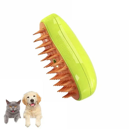 Steam Brush Scratcher for Cats Steam 3 in 1 Pet Brush Cat Steam Brush Comb Dog Brushes Electric Spray Cat Brushes Massage Comb